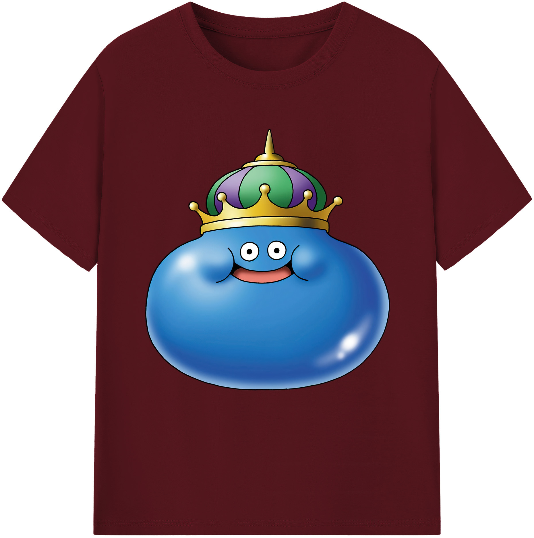 （画像用） ドラゴンクエスト Doragon Kuesuto Dragon Quest 綿100％半袖Tシャツ（フロントプリント）